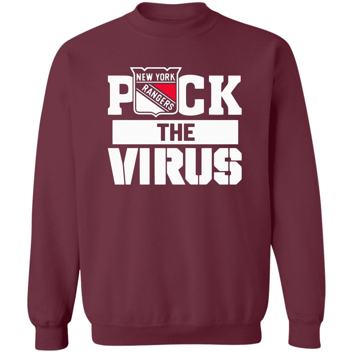 New York Rangers Puck The Virus Shirt - Teechipus