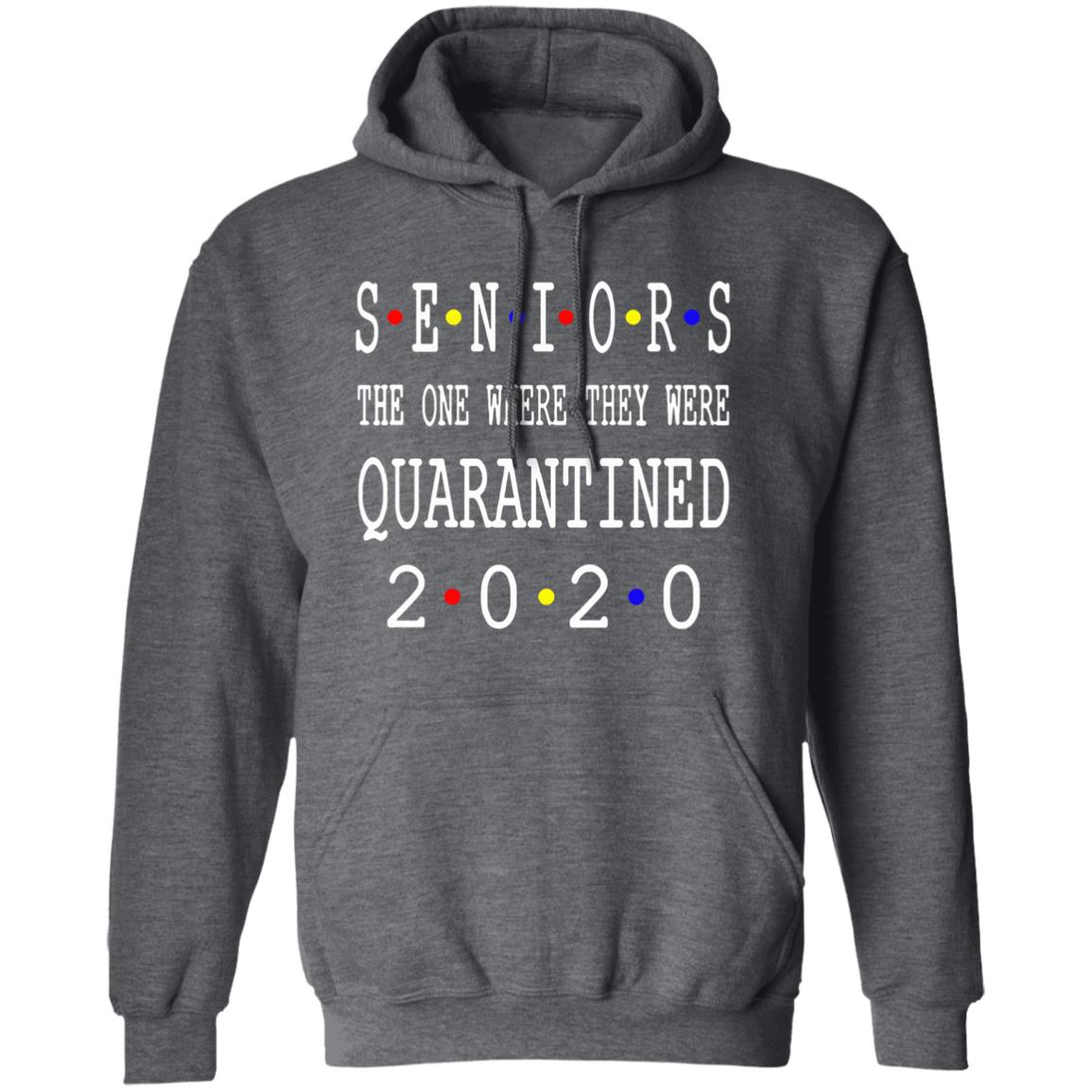 Seniors 2020 Shirt Seniors Quarantine Shirt 2020 Graduation Graduate Graduation Shirt 2020 Graduate Senior Class of 2020 - Teechipus