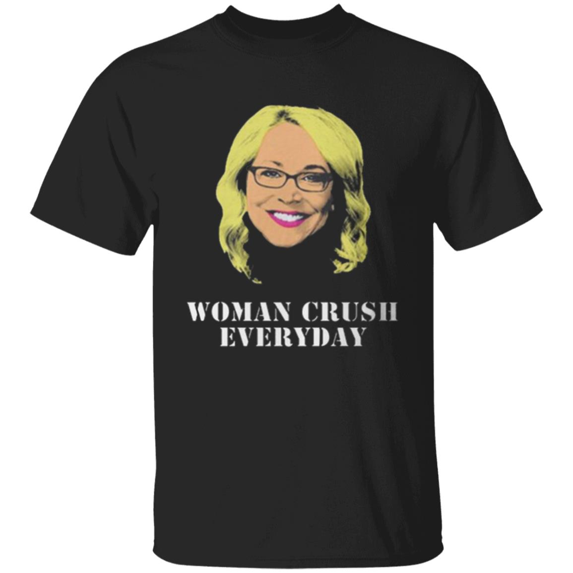 Doris Burke Woman Crush Everyday Drake Slim Fit T-Shirt - Teechipus