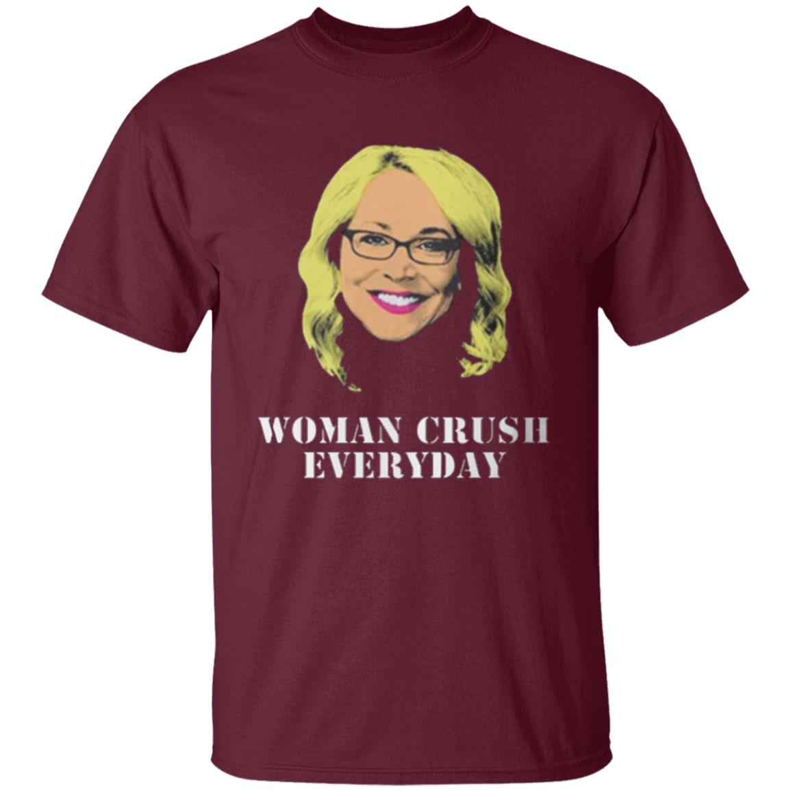 Doris Burke Woman Crush Everyday Drake Slim Fit T-Shirt - Teechipus