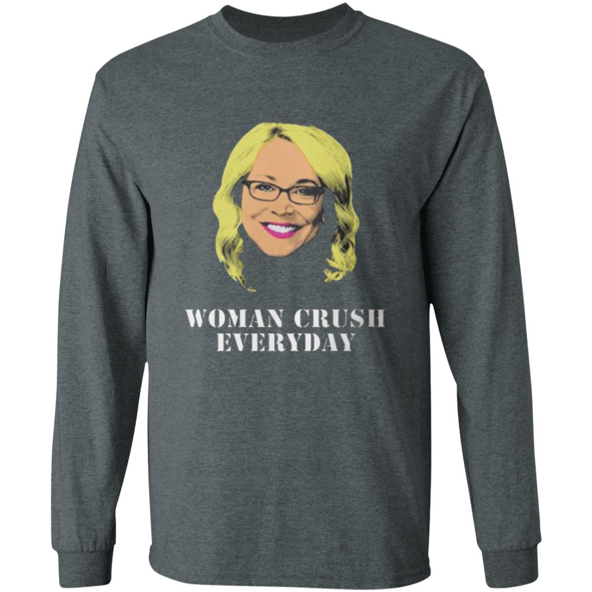 Doris Burke Woman Crush Everyday Drake Slim Fit T-Shirt - Teechipus