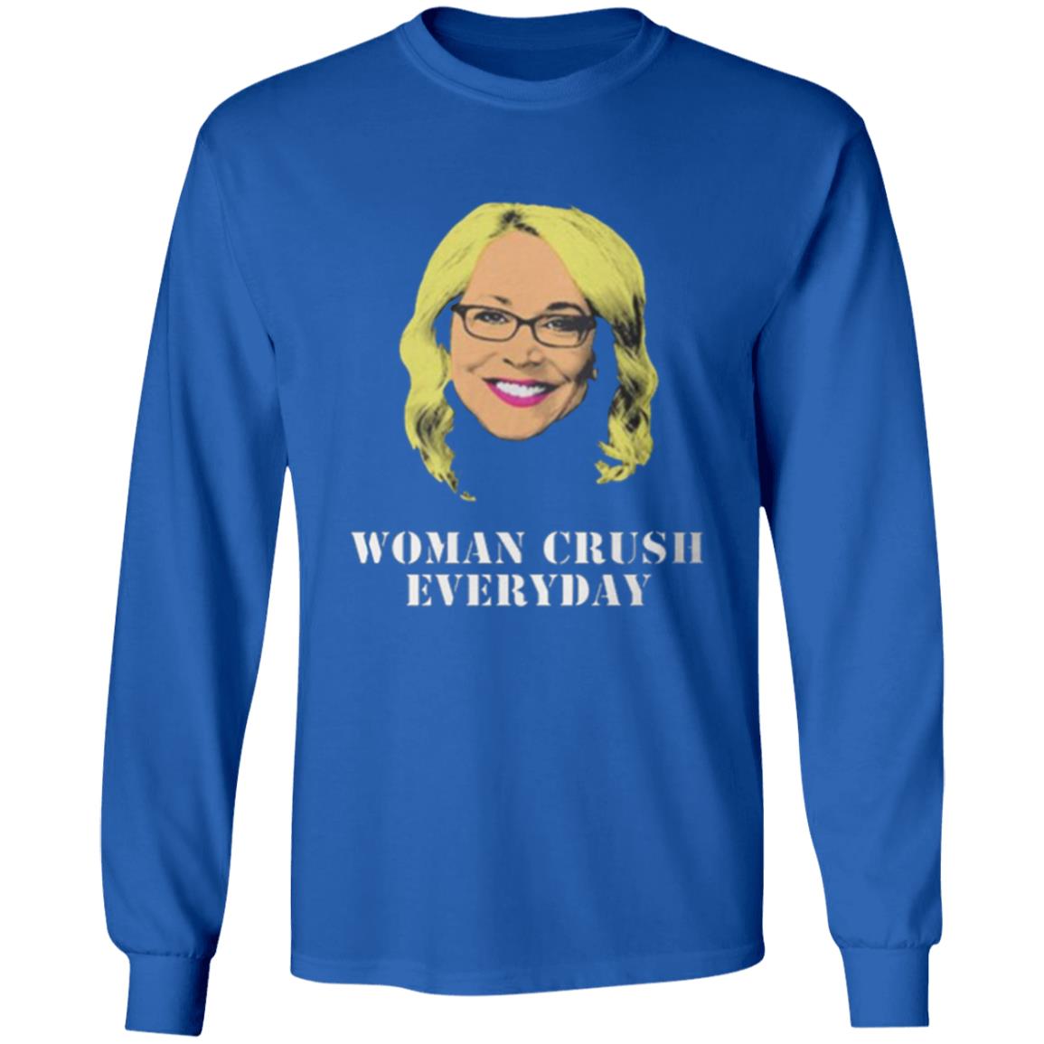 Doris Burke Woman Crush Everyday Drake Slim Fit T-Shirt - Teechipus