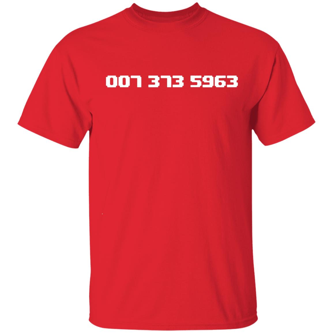 007 373 5963 T Shirt - Teechipus