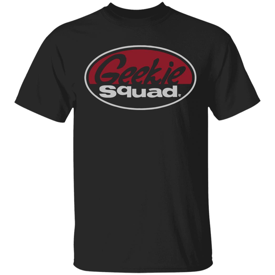 Geek Squad Black T-Shirt - Teechipus