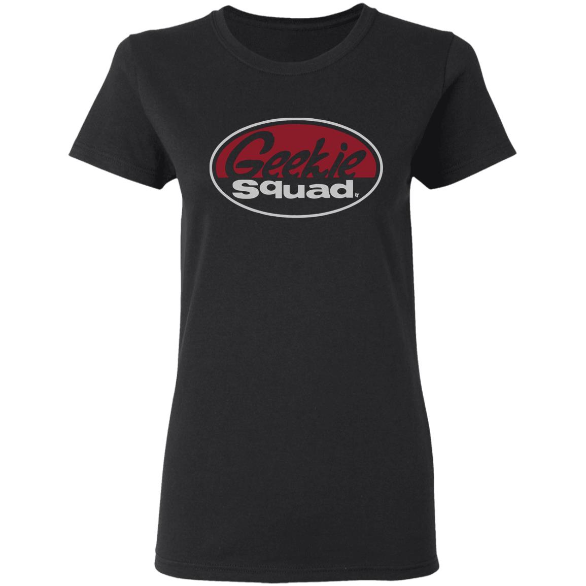 Geek Squad Black T-Shirt - Teechipus