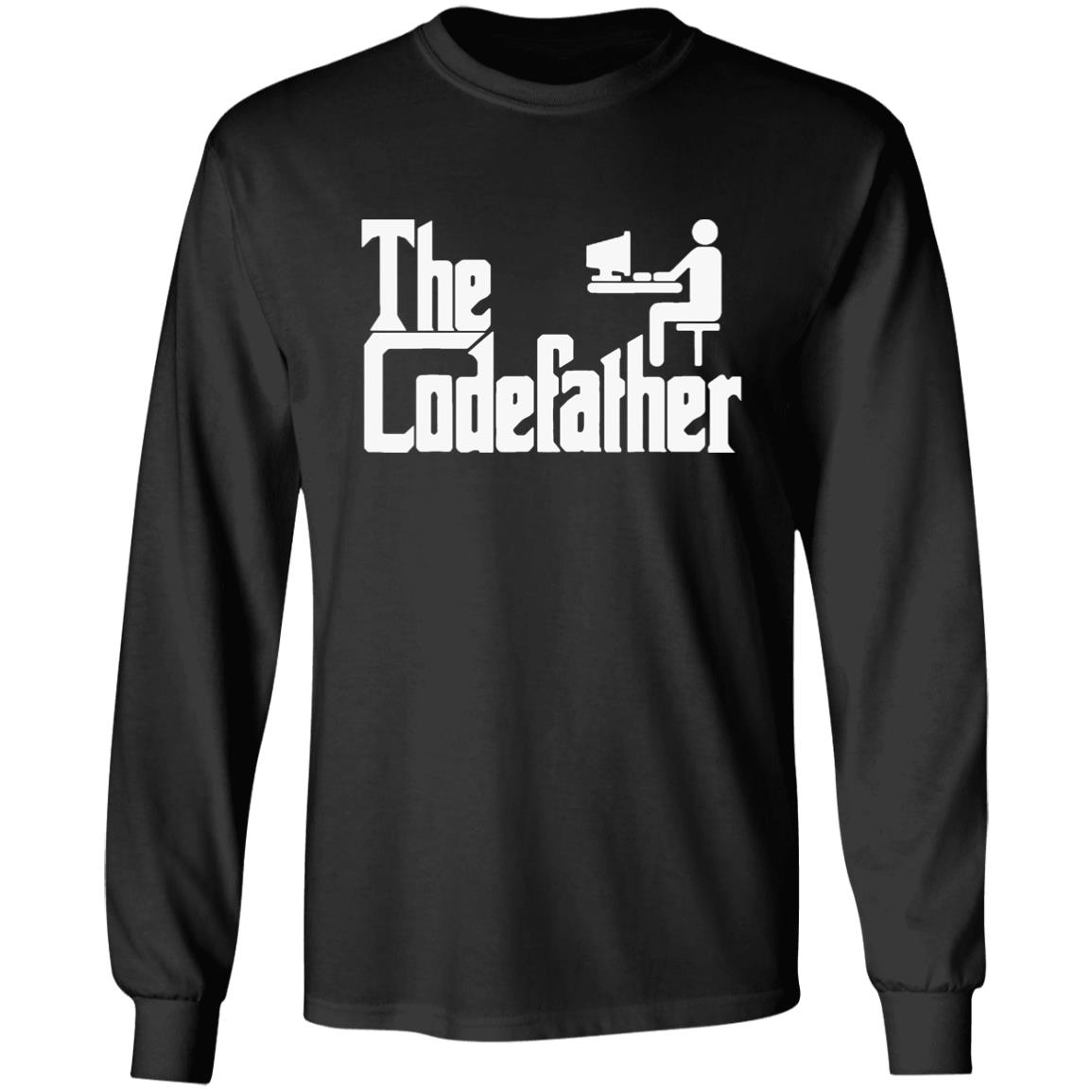 The Codefather Mens black Shirt - Teechipus