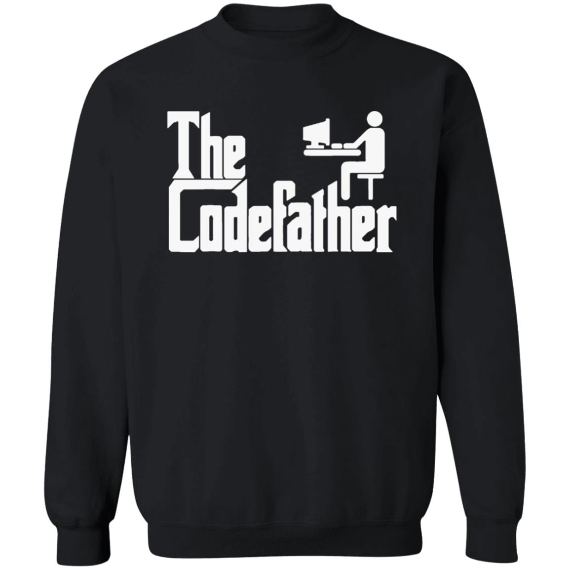 The Codefather Mens black Shirt - Teechipus