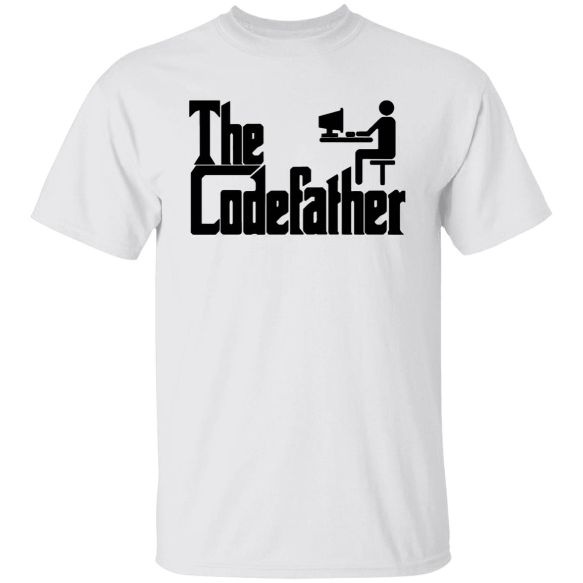 The Codefather Mens white Shirt - Teechipus