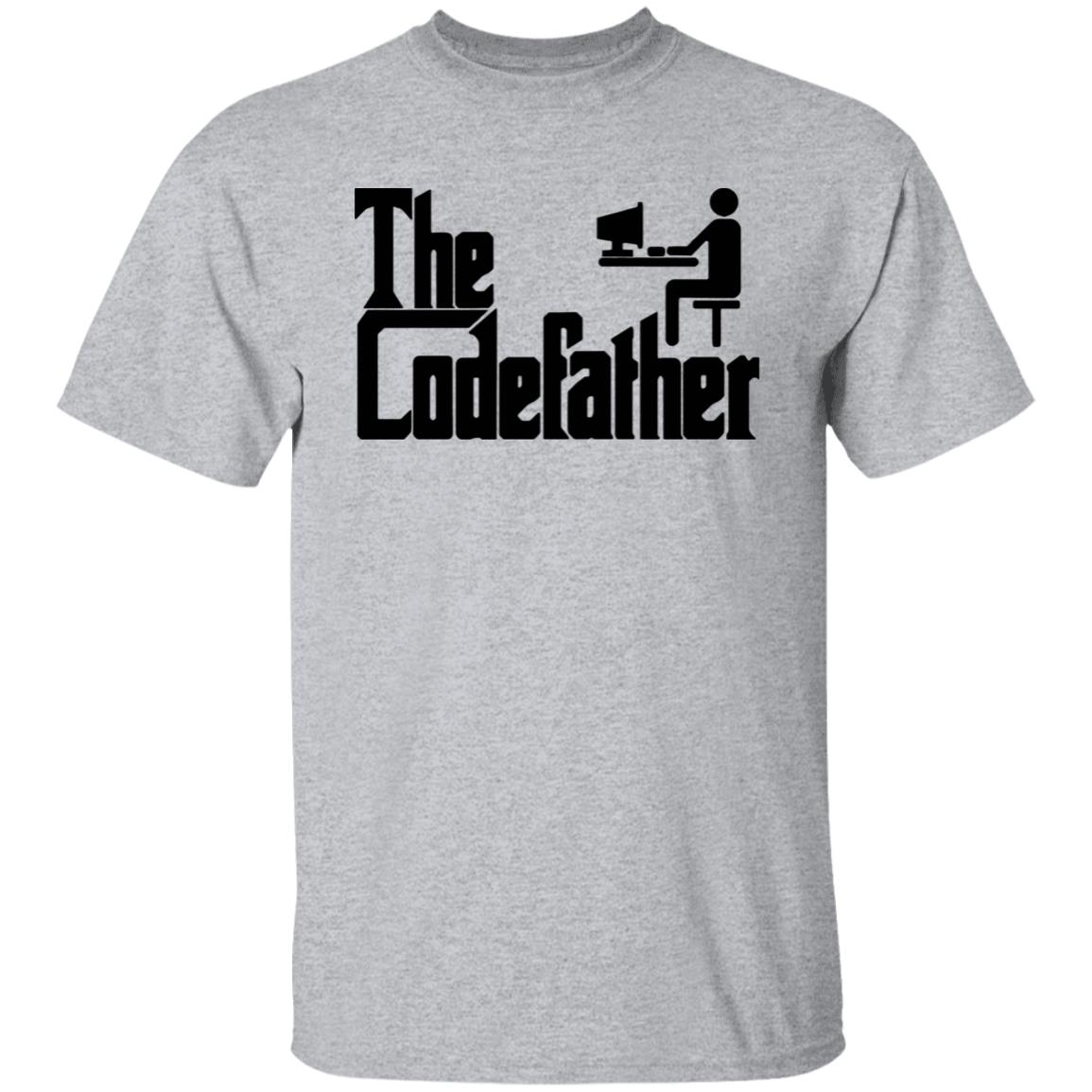 The Codefather Mens white Shirt - Teechipus