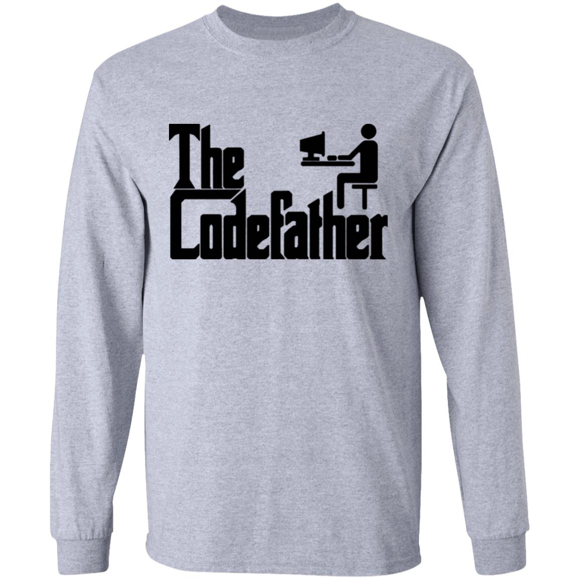 The Codefather Mens white Shirt - Teechipus