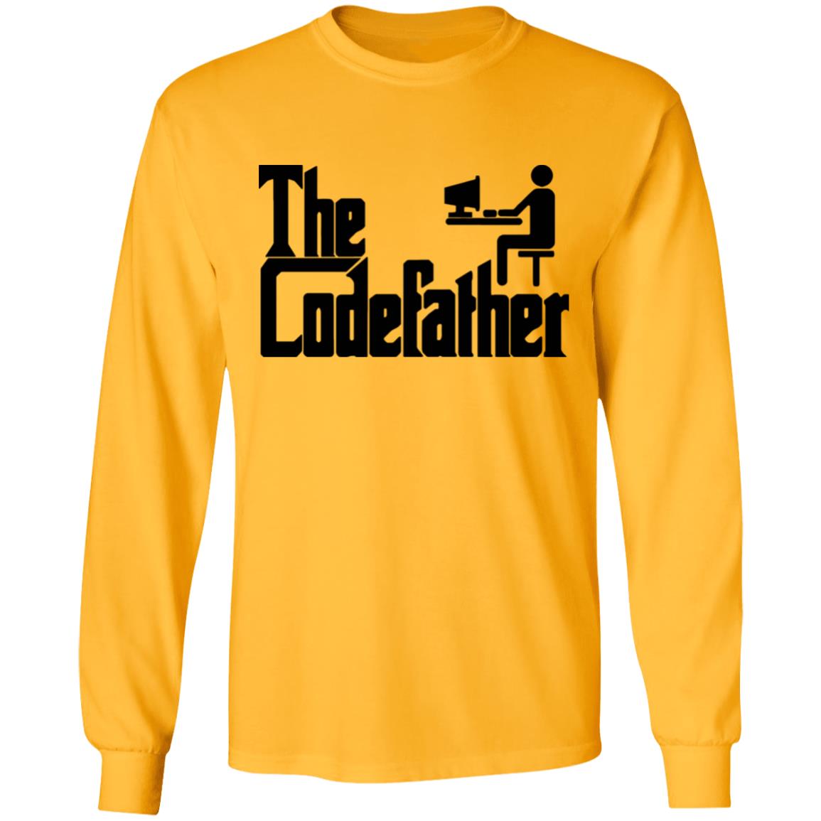 The Codefather Mens white Shirt - Teechipus