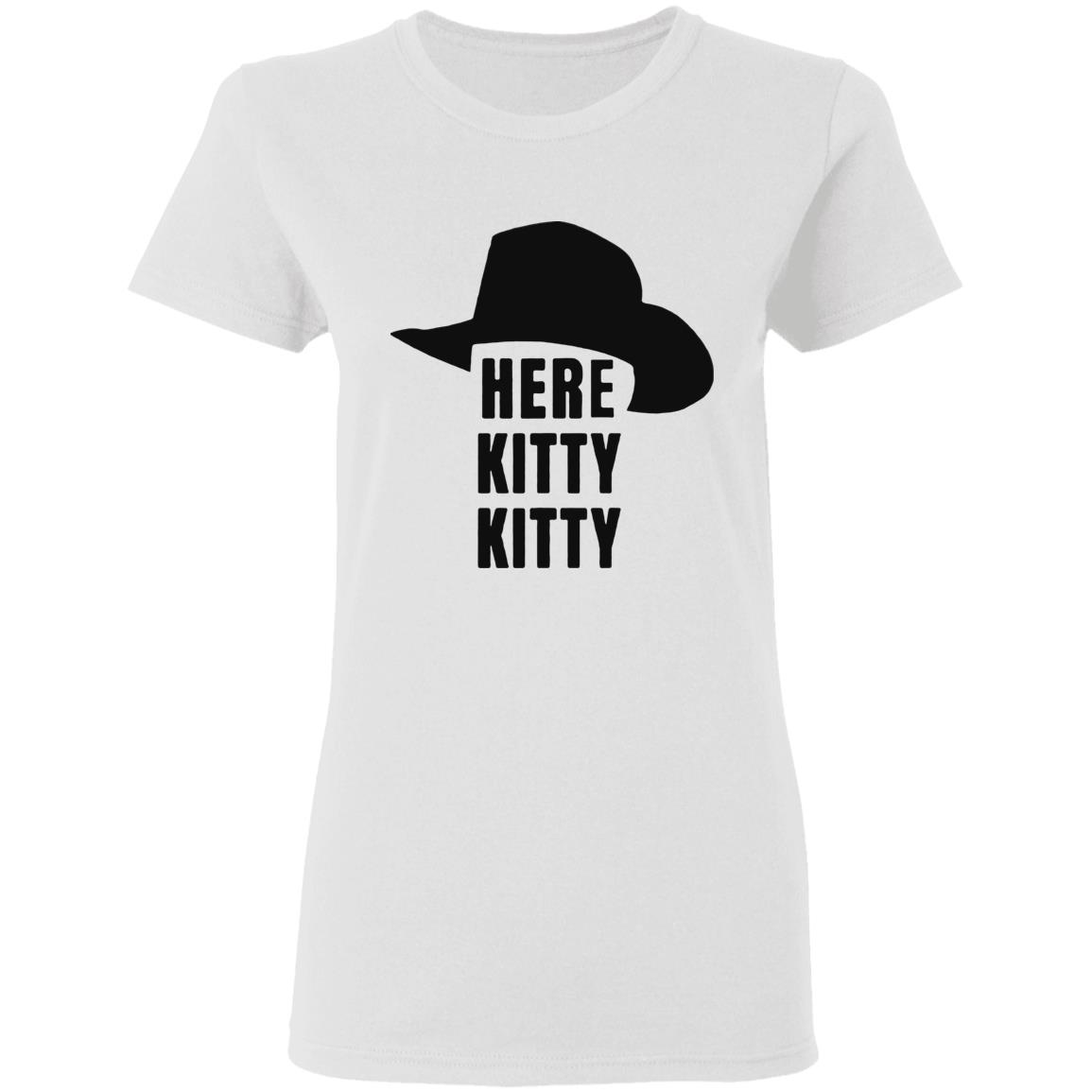Joe Exotic Here Kitty Kitty Tiger shirt - Teechipus