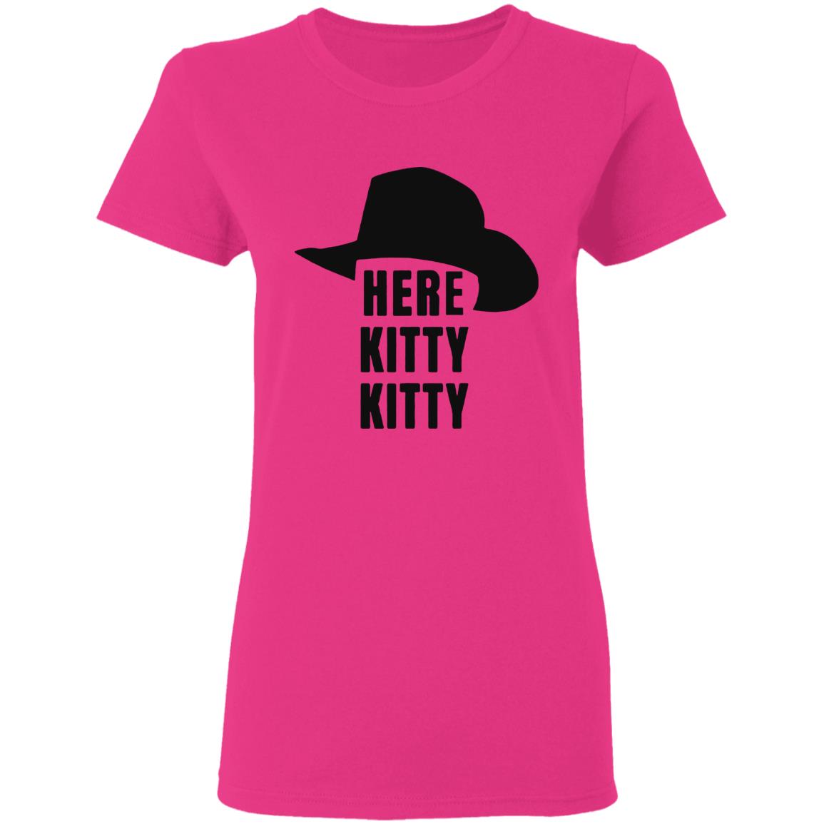 Joe Exotic Here Kitty Kitty Tiger shirt - Teechipus