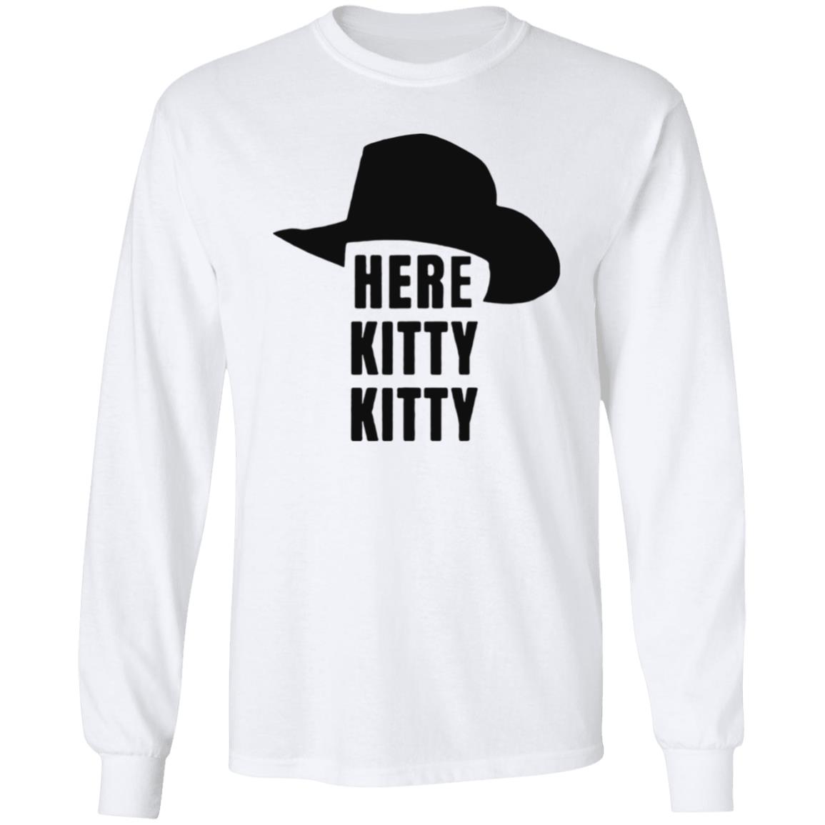 Joe Exotic Here Kitty Kitty Tiger shirt - Teechipus