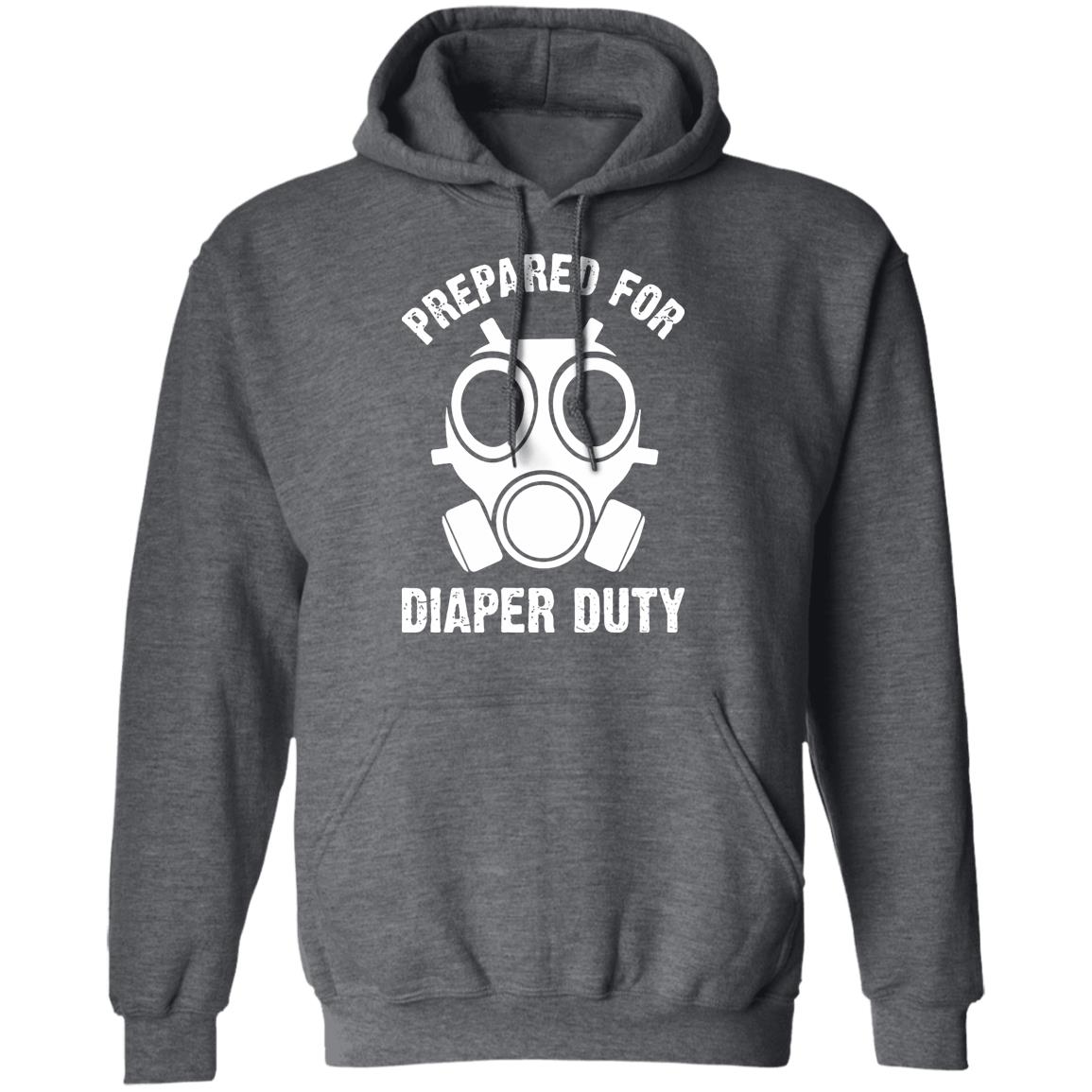 Prepared For Diaper Duty T Shirt - Teechipus