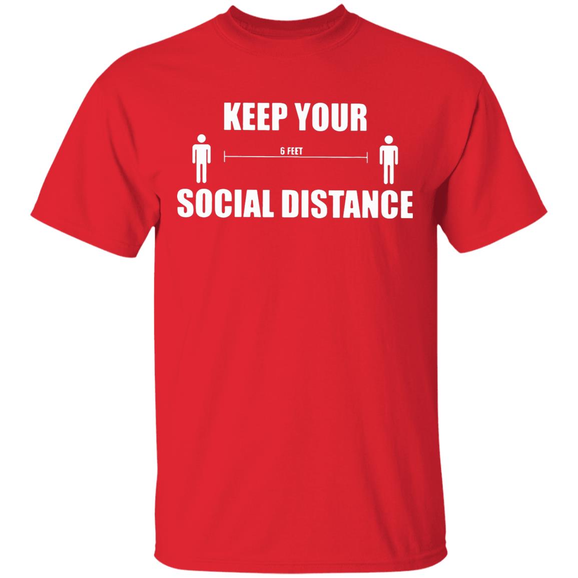 Social Distancing - Social Distance T-Shirt - Teechipus