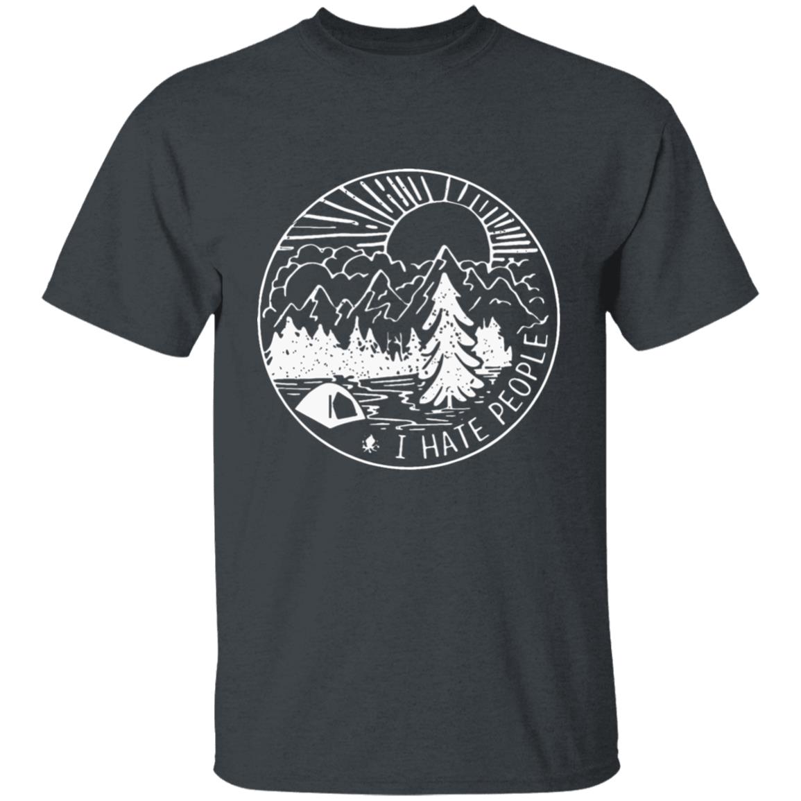 Funny Camping Shirts: I hate People - Teechipus