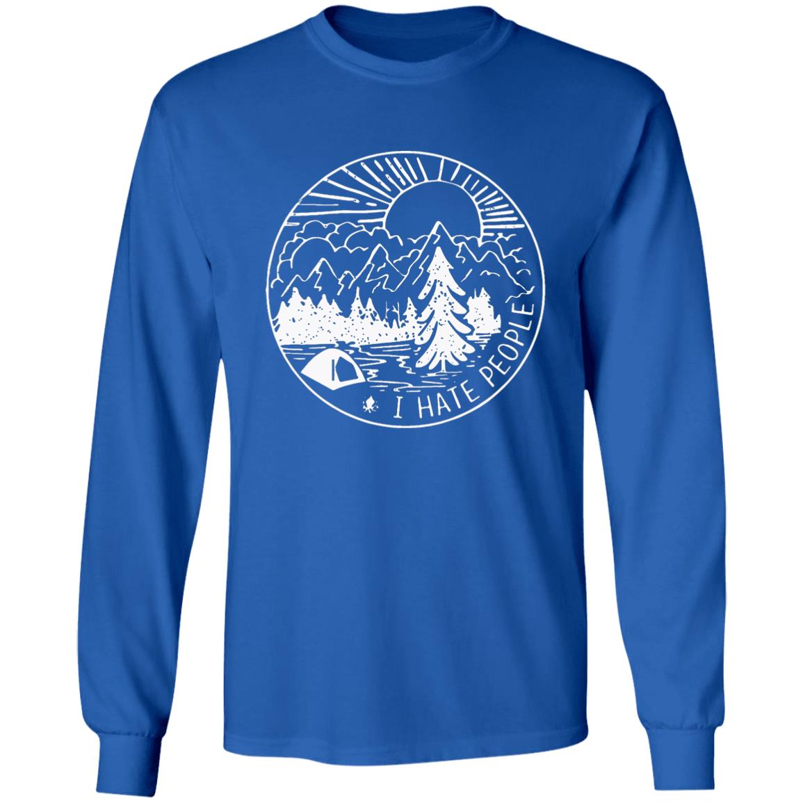 Funny Camping Shirts: I hate People - Teechipus