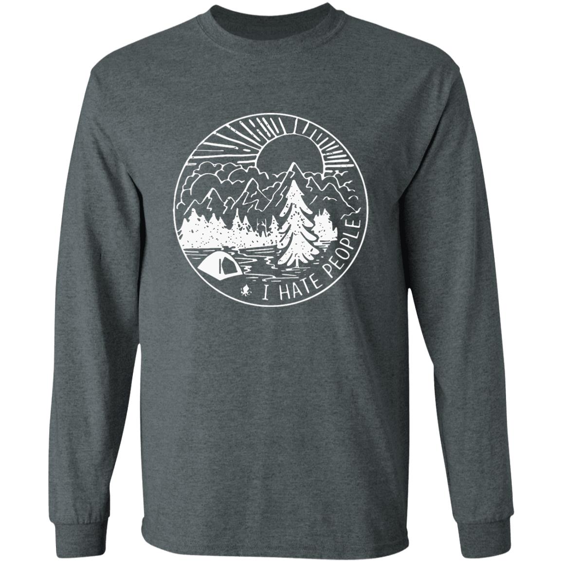 Funny Camping Shirts: I hate People - Teechipus