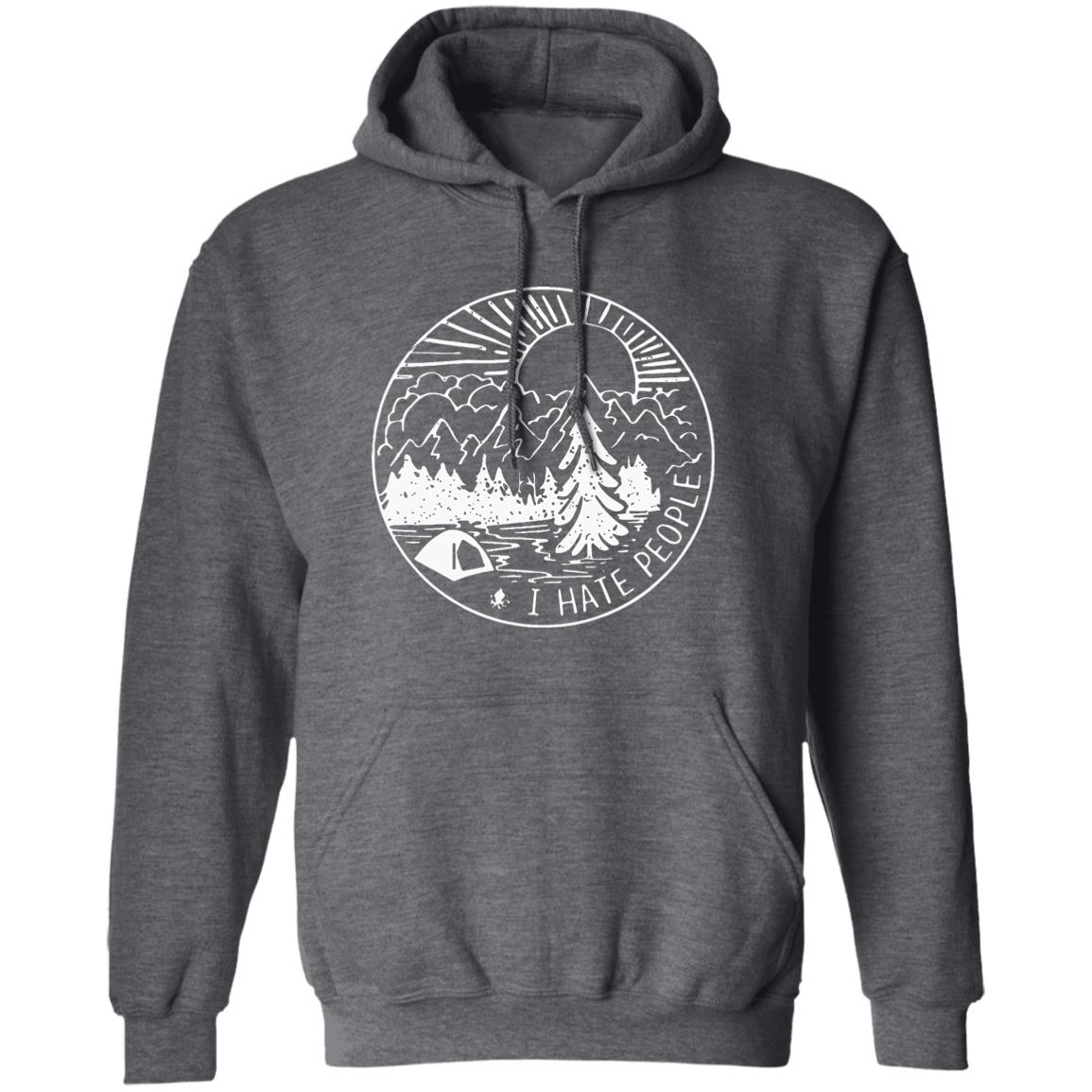 Funny Camping Shirts: I hate People - Teechipus