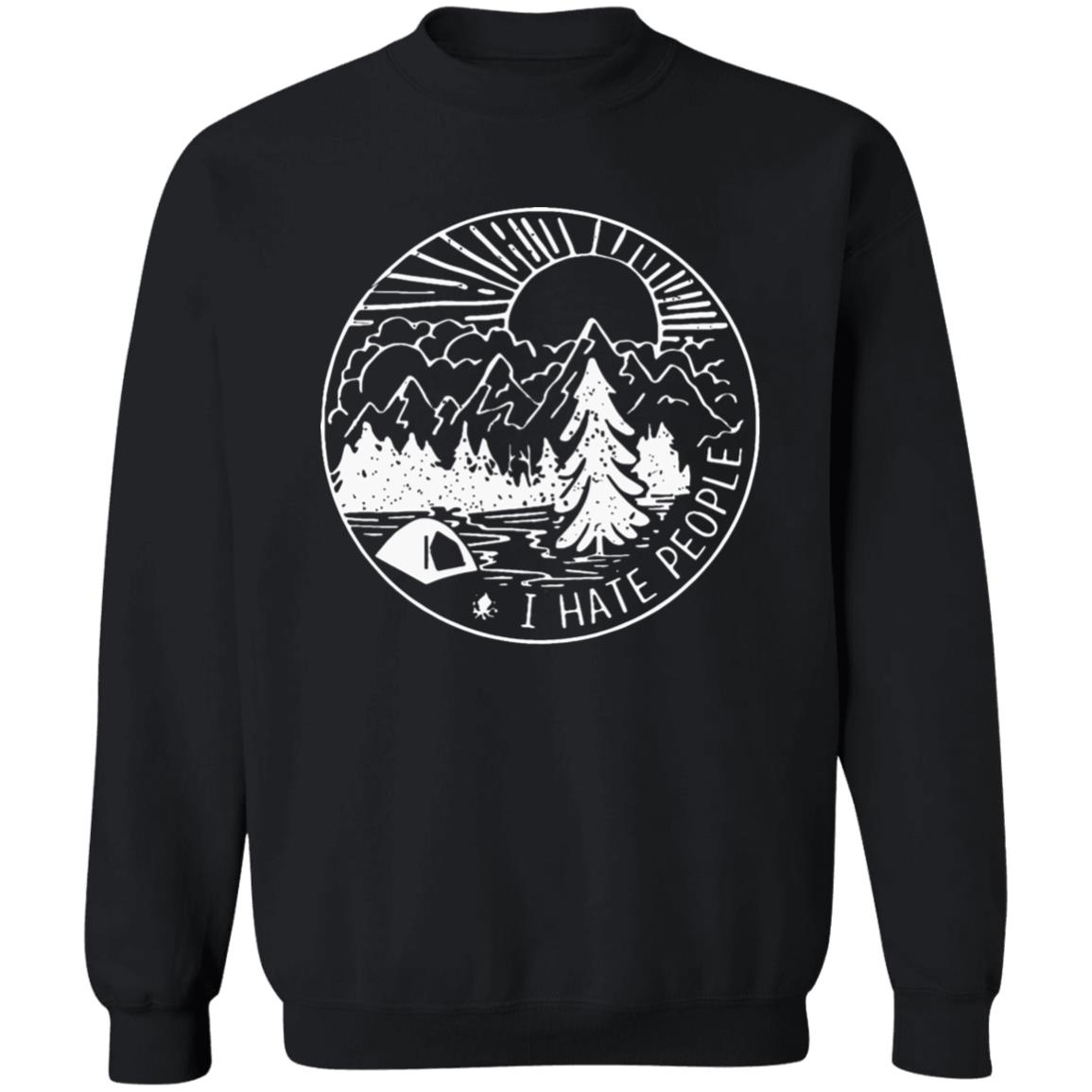 Funny Camping Shirts: I hate People - Teechipus