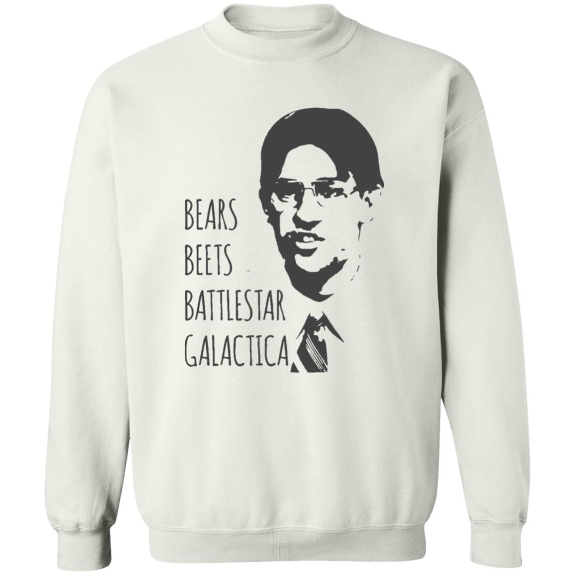 Bears Beets Battlestar Galactica T-Shirt Jim Halpert Office Shirt Dwight Schrute - Teechipus