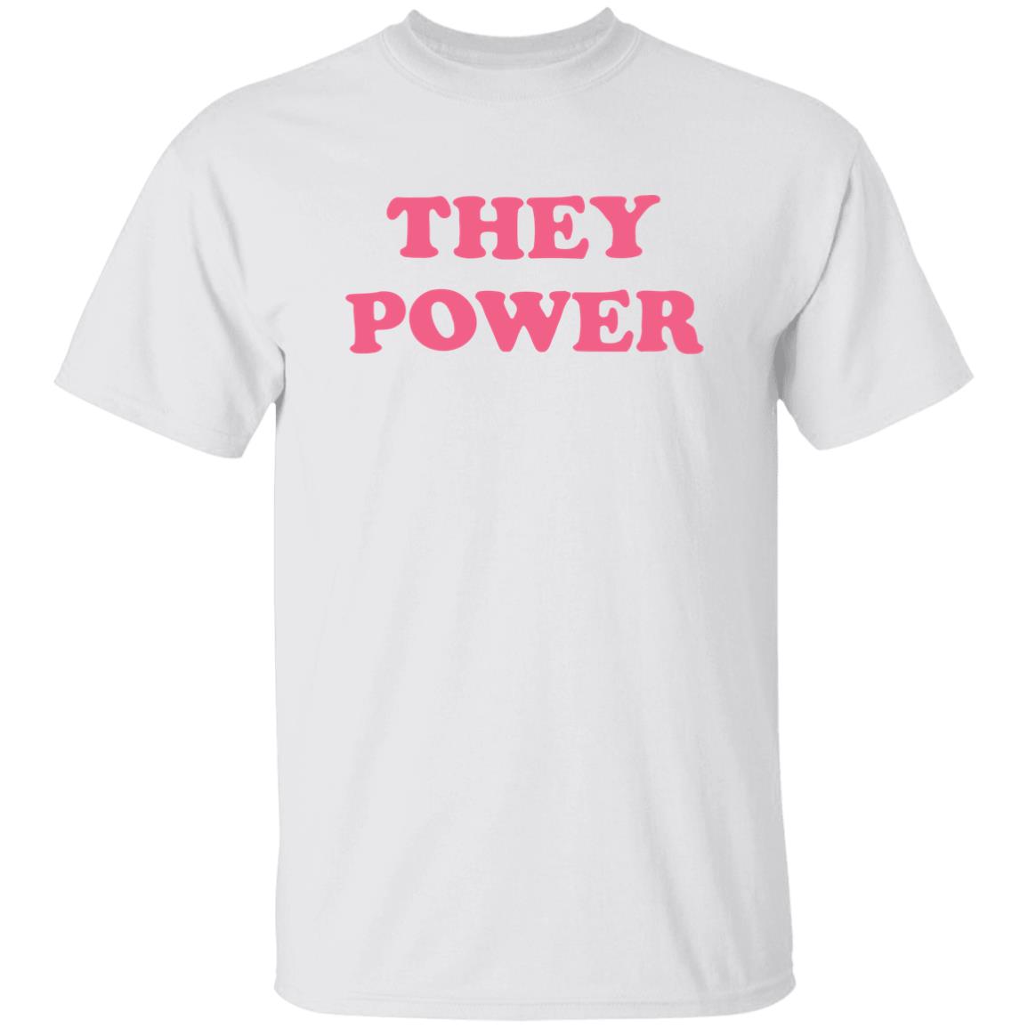 They Power Tee Gay Pride Cute T-Shirt - Teechipus