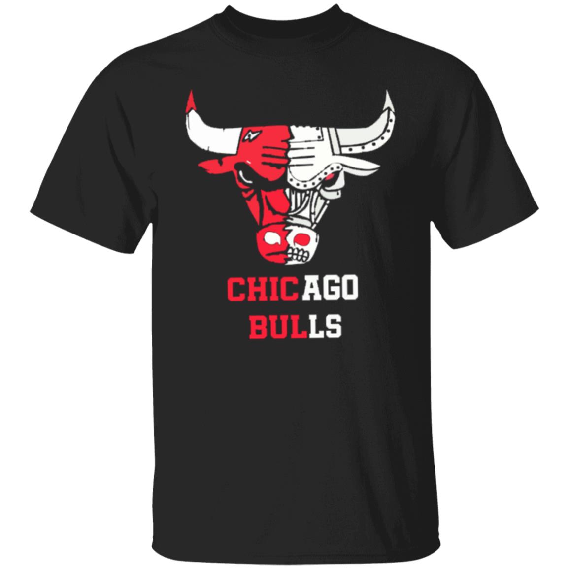 Chicago bulls T Shirt Black Hoodie Sweatshirt - Teechipus