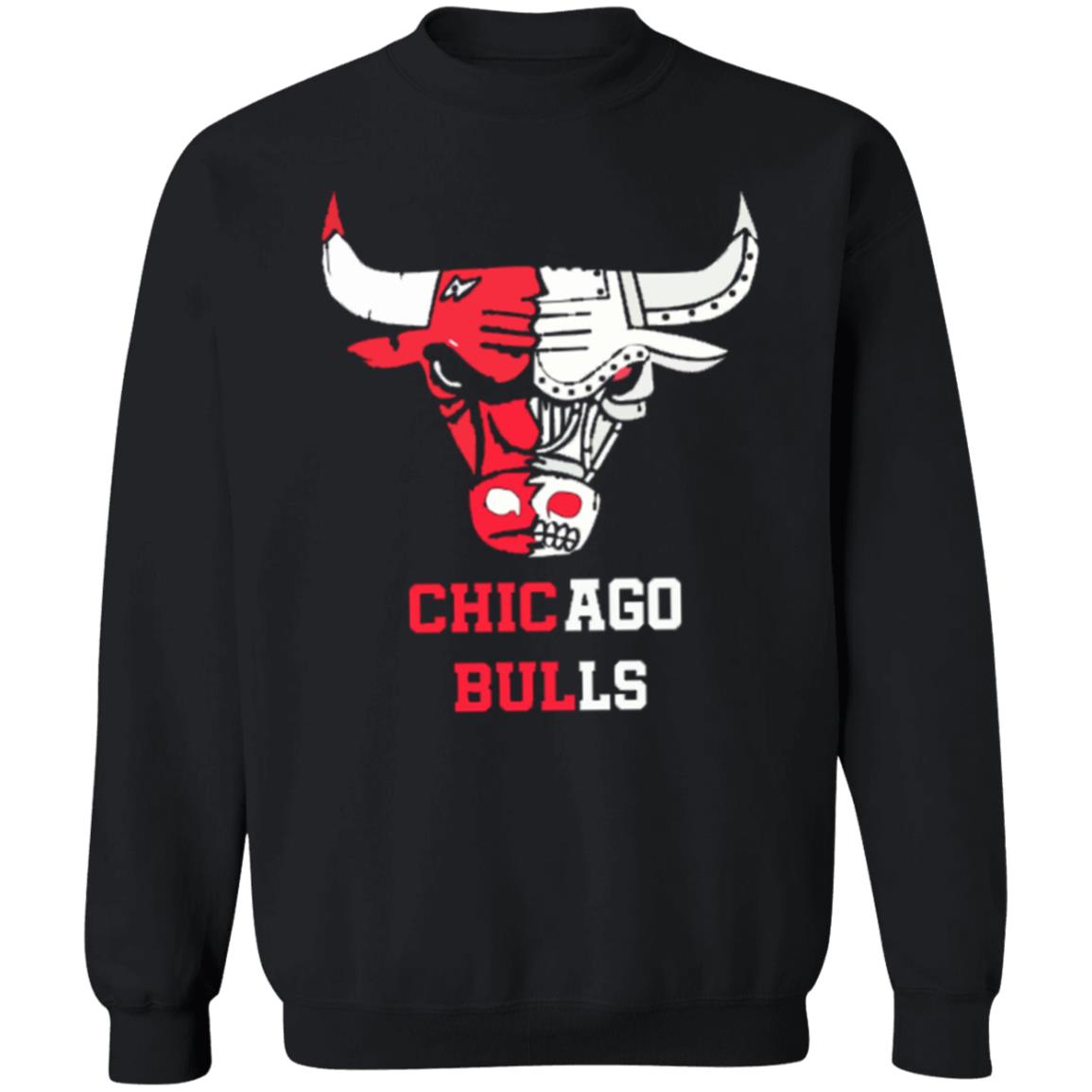 Chicago bulls T Shirt Black Hoodie Sweatshirt - Teechipus
