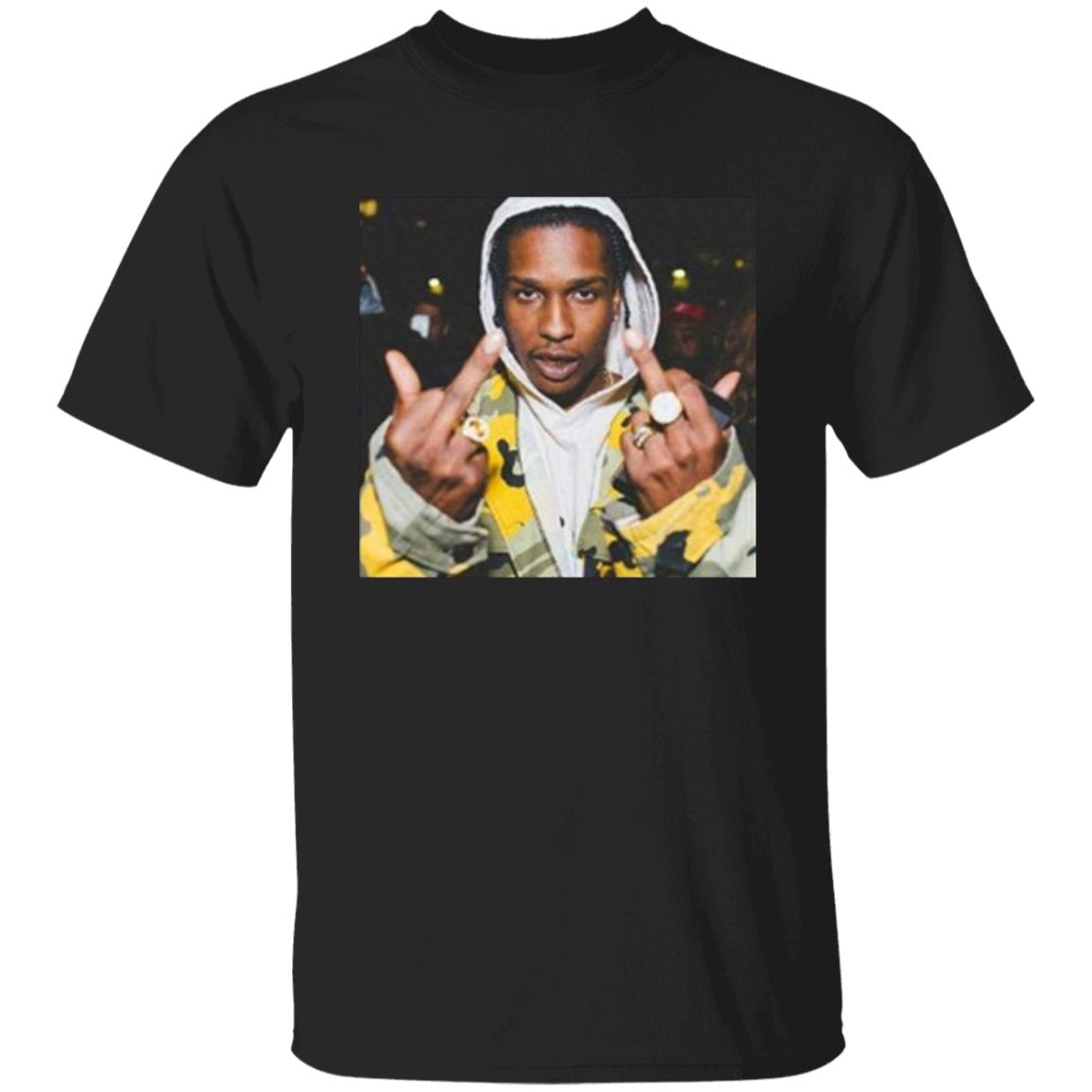 Asap Rocky - Asap Rocky Merch Asap Rocky Shirt Asap Rocky Merchandise Hip Hop Shirt Rap Shirt Hip Hop Merch Tour Shirt - Teechipus