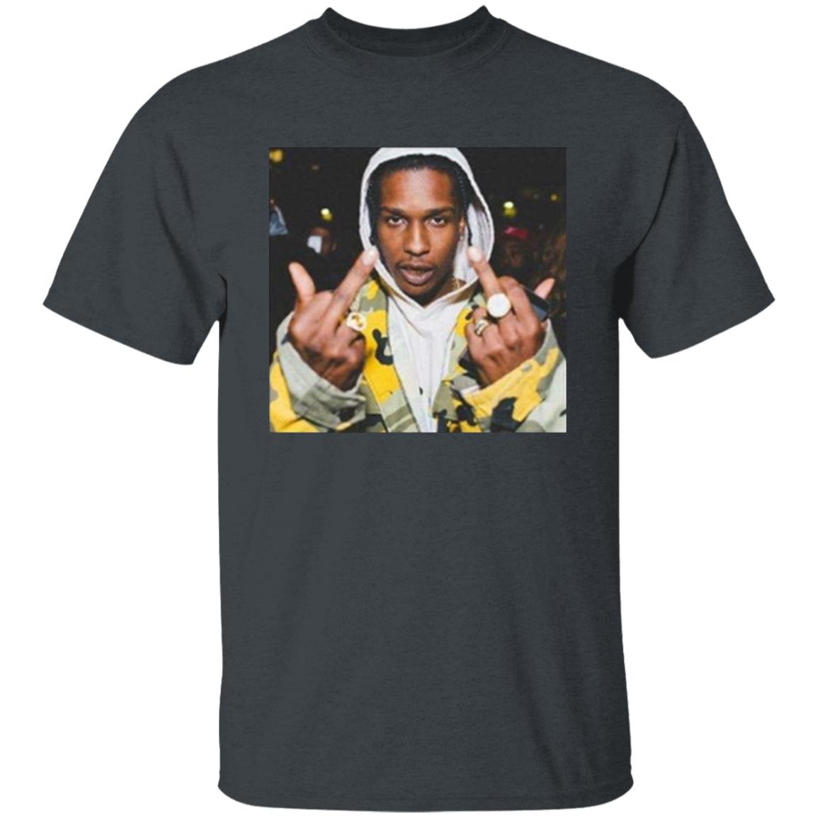 Asap Rocky - Asap Rocky Merch Asap Rocky Shirt Asap Rocky Merchandise Hip Hop Shirt Rap Shirt Hip Hop Merch Tour Shirt - Teechipus