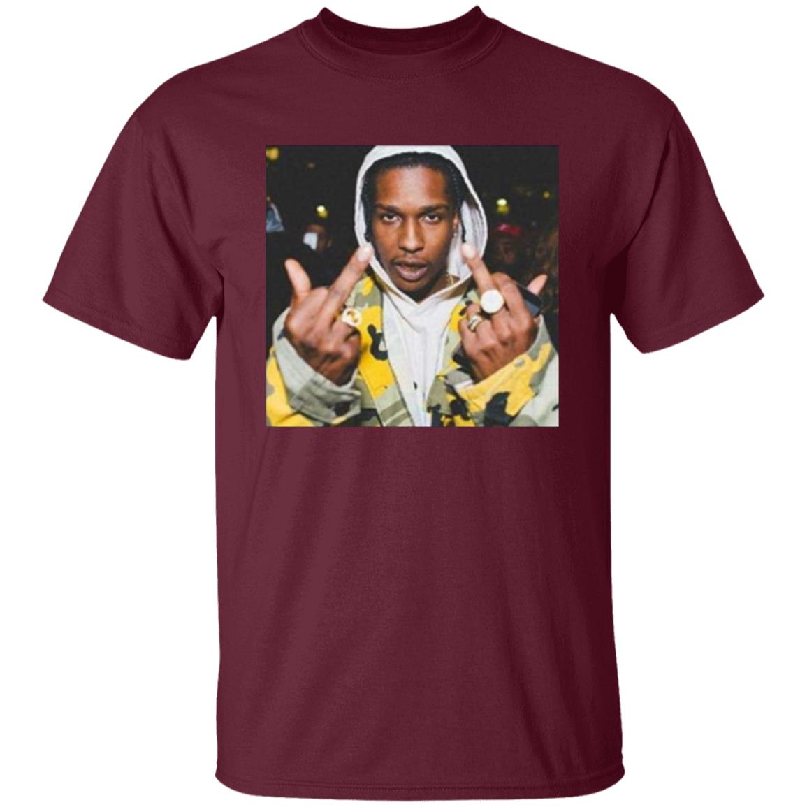Asap Rocky - Asap Rocky Merch Asap Rocky Shirt Asap Rocky Merchandise Hip Hop Shirt Rap Shirt Hip Hop Merch Tour Shirt - Teechipus