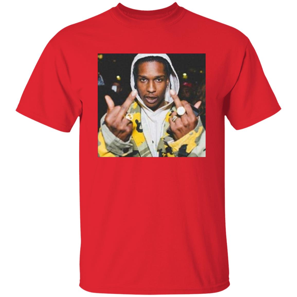 Asap Rocky - Asap Rocky Merch Asap Rocky Shirt Asap Rocky Merchandise Hip Hop Shirt Rap Shirt Hip Hop Merch Tour Shirt - Teechipus