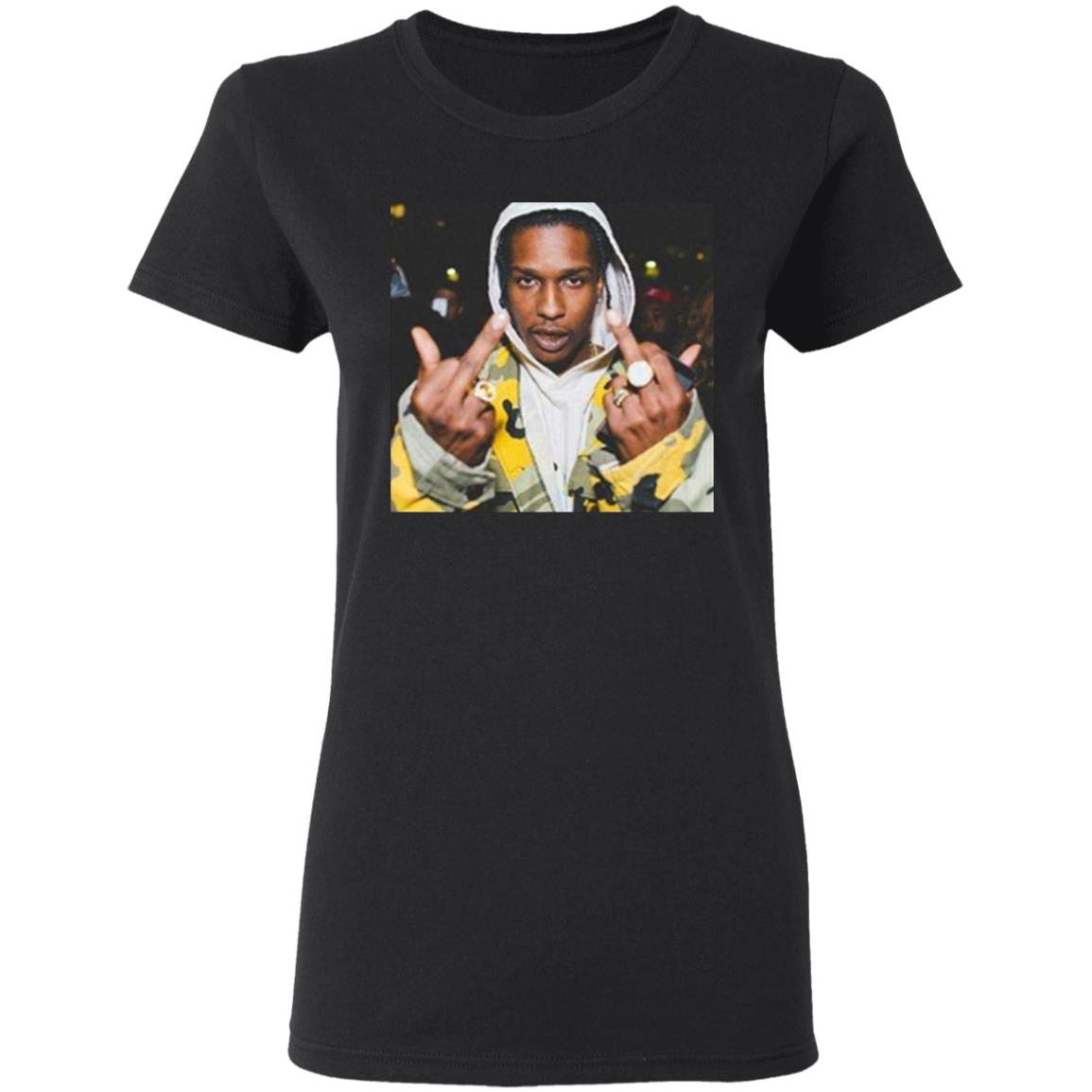 Asap Rocky - Asap Rocky Merch Asap Rocky Shirt Asap Rocky Merchandise Hip Hop Shirt Rap Shirt Hip Hop Merch Tour Shirt - Teechipus