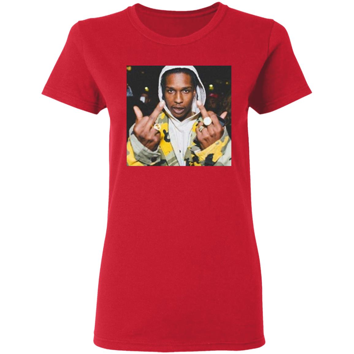 Asap Rocky - Asap Rocky Merch Asap Rocky Shirt Asap Rocky Merchandise Hip Hop Shirt Rap Shirt Hip Hop Merch Tour Shirt - Teechipus