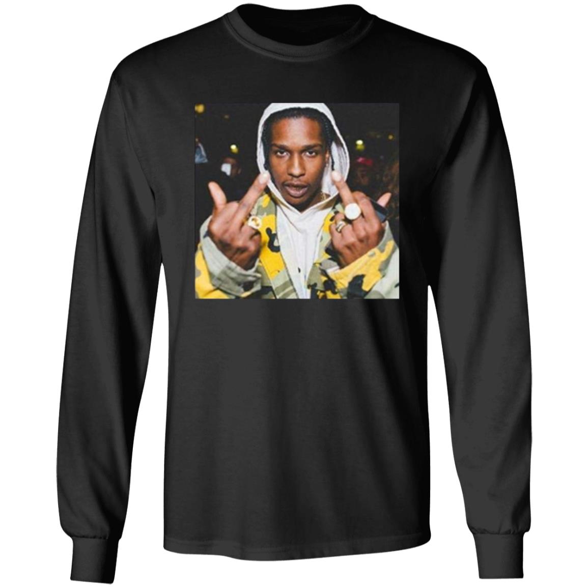 Asap Rocky - Asap Rocky Merch Asap Rocky Shirt Asap Rocky Merchandise Hip Hop Shirt Rap Shirt Hip Hop Merch Tour Shirt - Teechipus