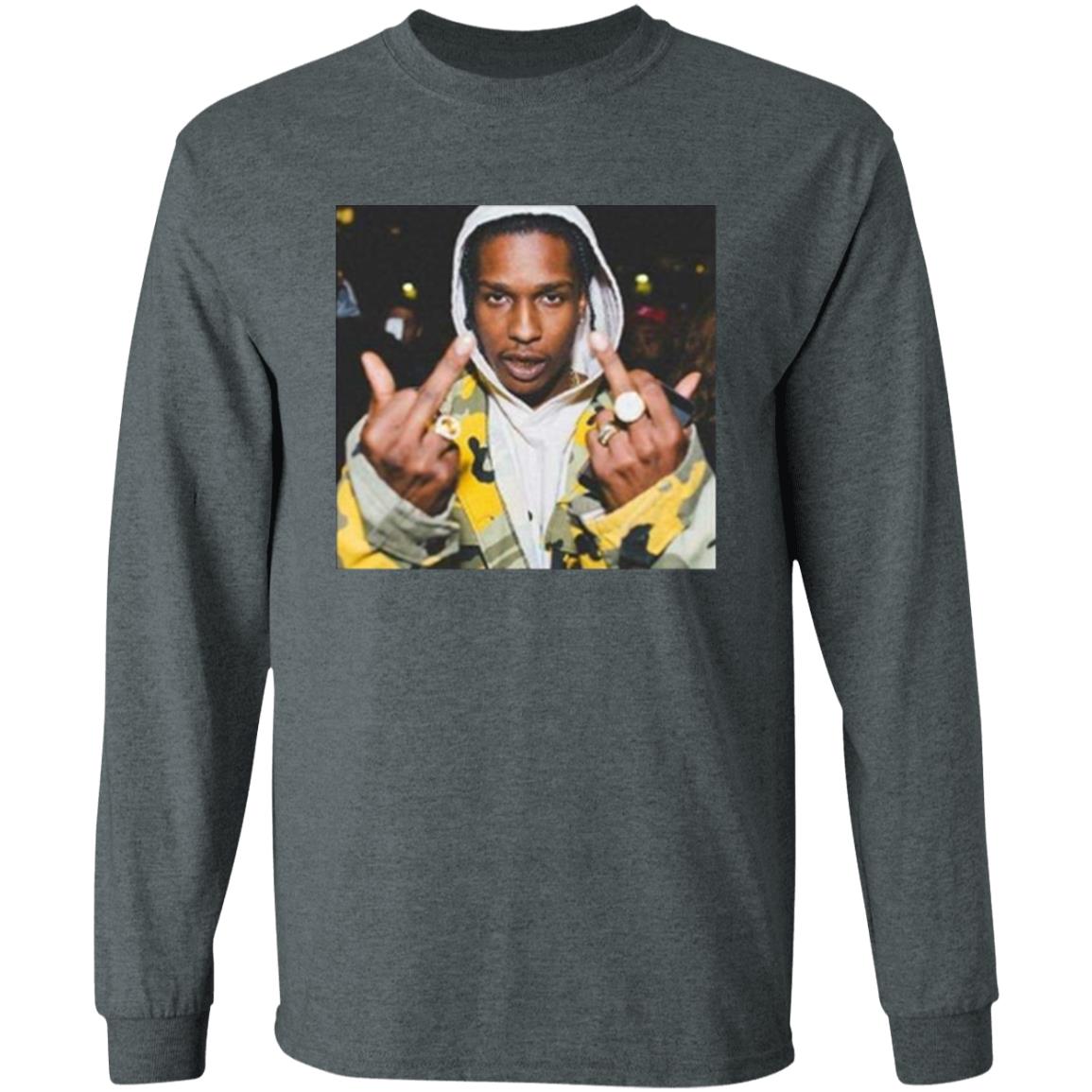 Asap Rocky - Asap Rocky Merch Asap Rocky Shirt Asap Rocky Merchandise Hip Hop Shirt Rap Shirt Hip Hop Merch Tour Shirt - Teechipus