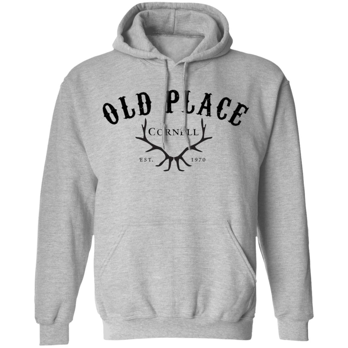 Old Place Cornell Logo Shirts White Hoodie T Shirt - Teechipus