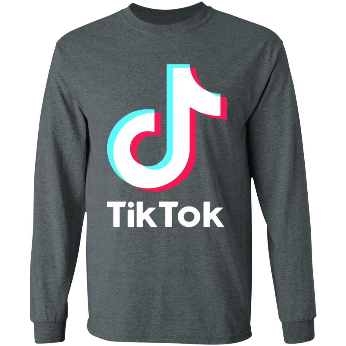 TIK Tok Hoodies for Teen Boys Girls Fashion Sweatshirt Black T Shirt - Teechipus