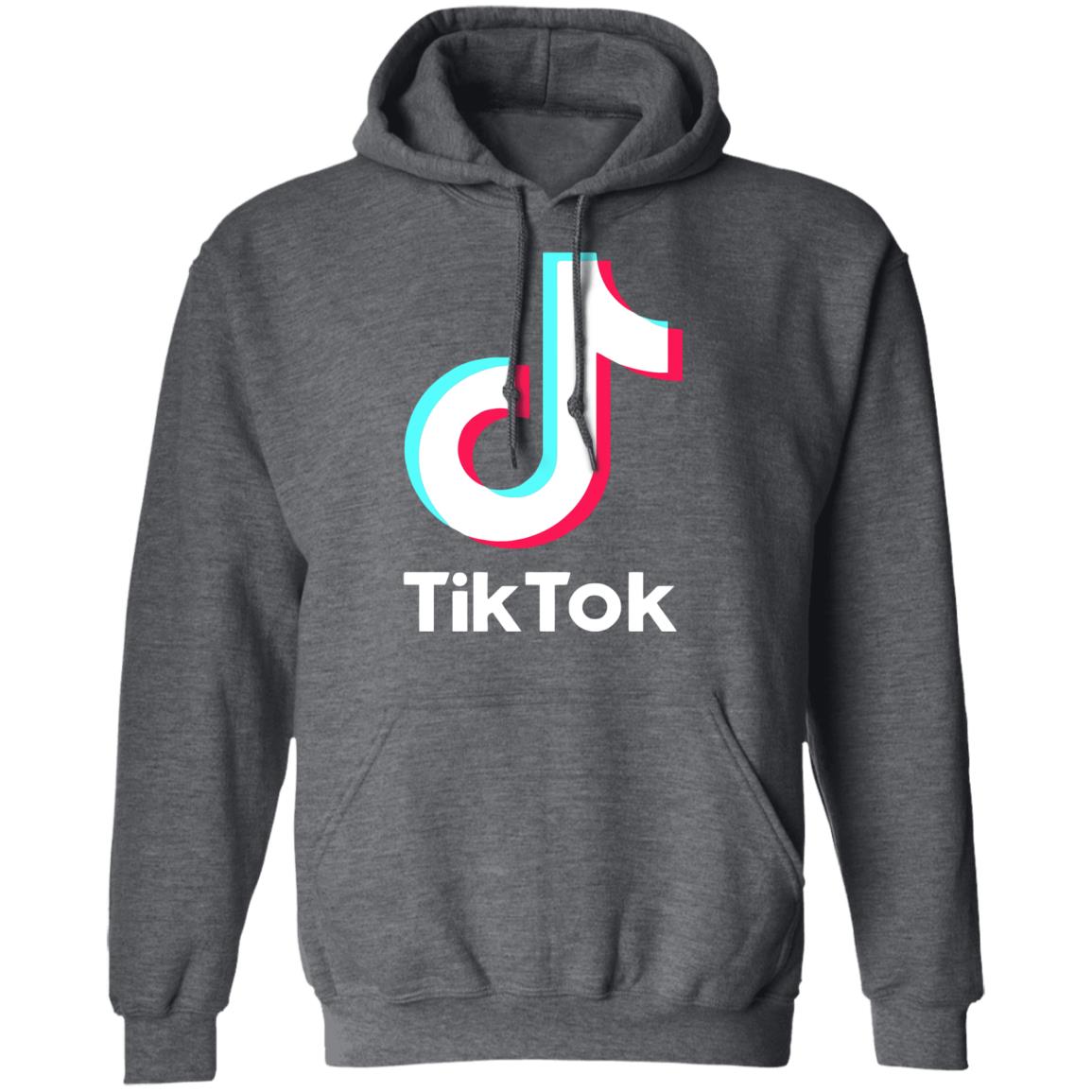 TIK Tok Hoodies for Teen Boys Girls Fashion Sweatshirt Black T Shirt - Teechipus