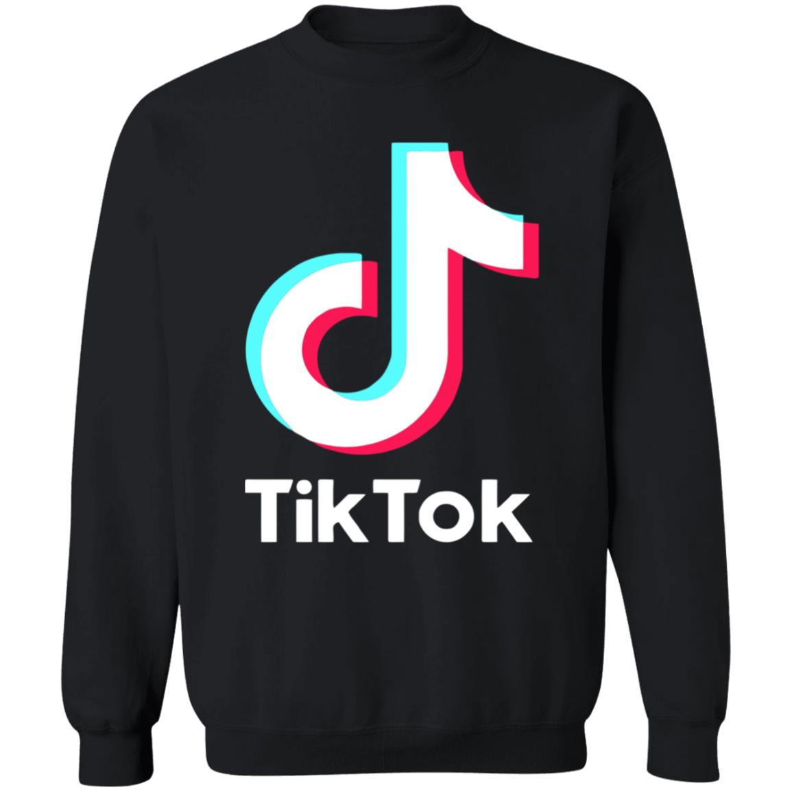 TIK Tok Hoodies for Teen Boys Girls Fashion Sweatshirt Black T Shirt - Teechipus