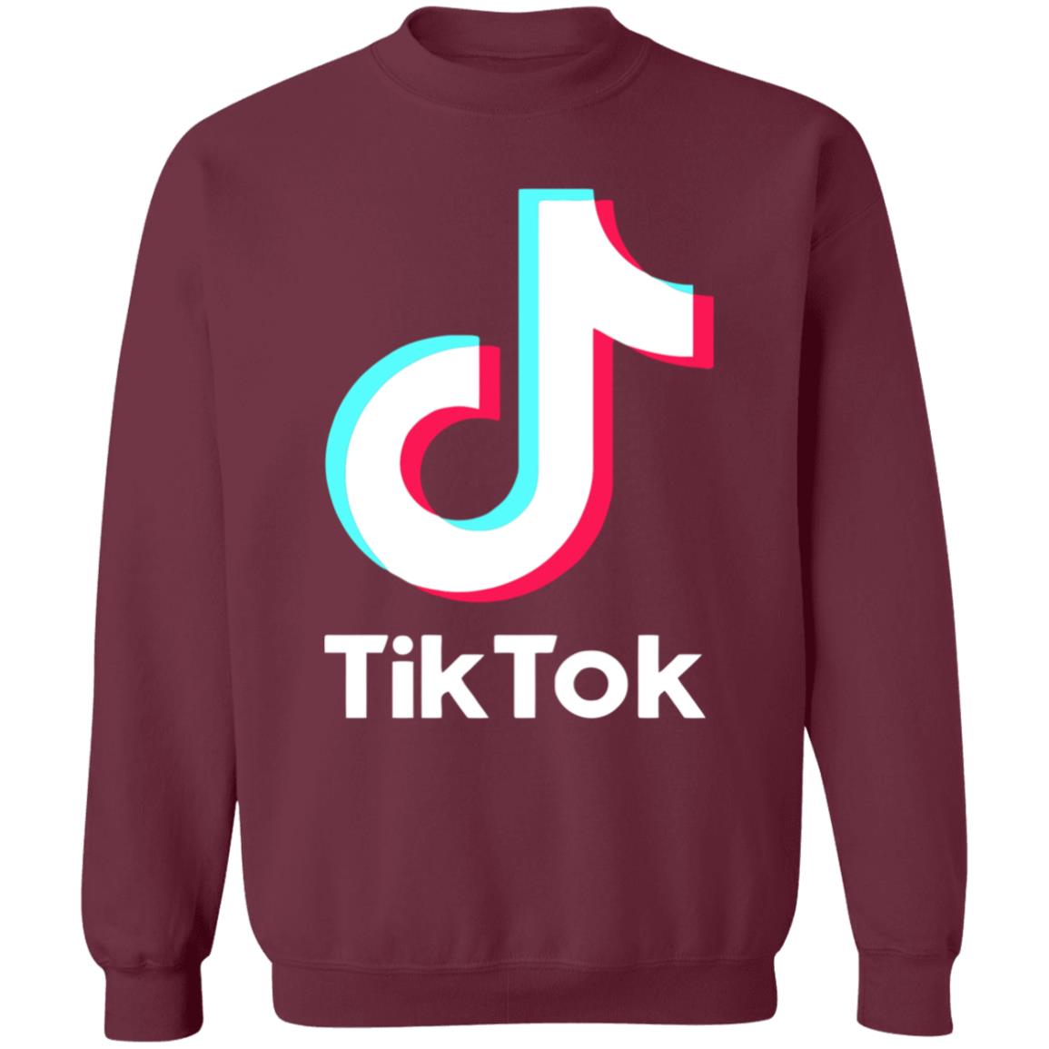TIK Tok Hoodies for Teen Boys Girls Fashion Sweatshirt Black T Shirt - Teechipus