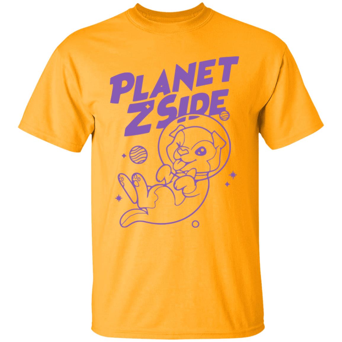 Lauren Z Side Merch Planet Zside Hoodie white T Shirt - Teechipus