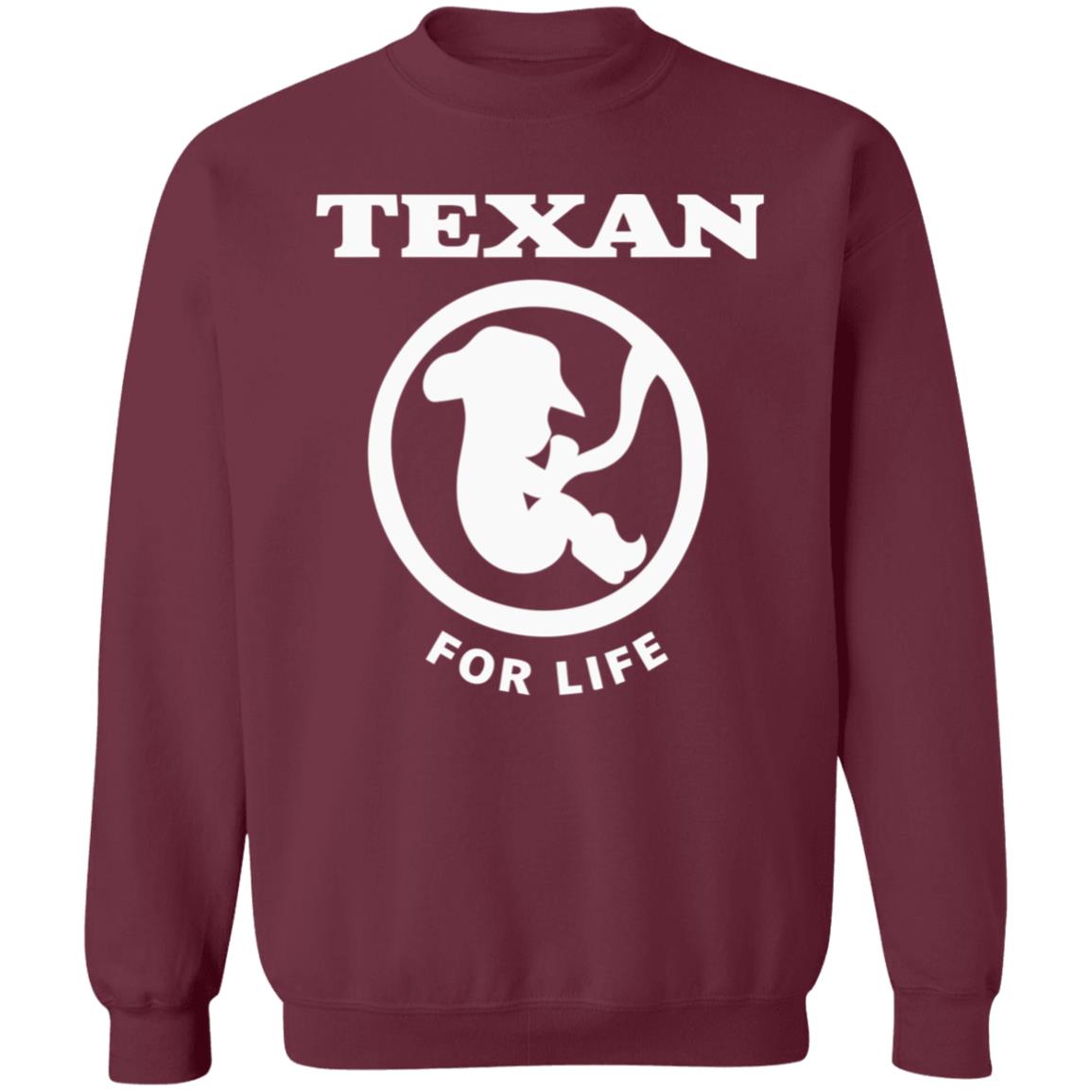 Pro life Texan T shirt Hoodie Sweatshirt - Teechipus