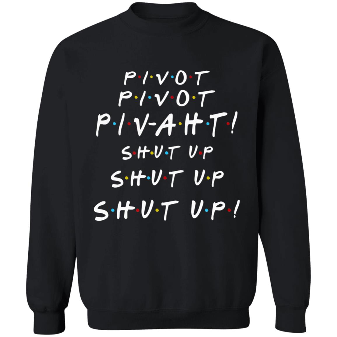 Parody Style Friends Med Pivot Funny Nostalgia Couch Sofa T Shirt - Teechipus