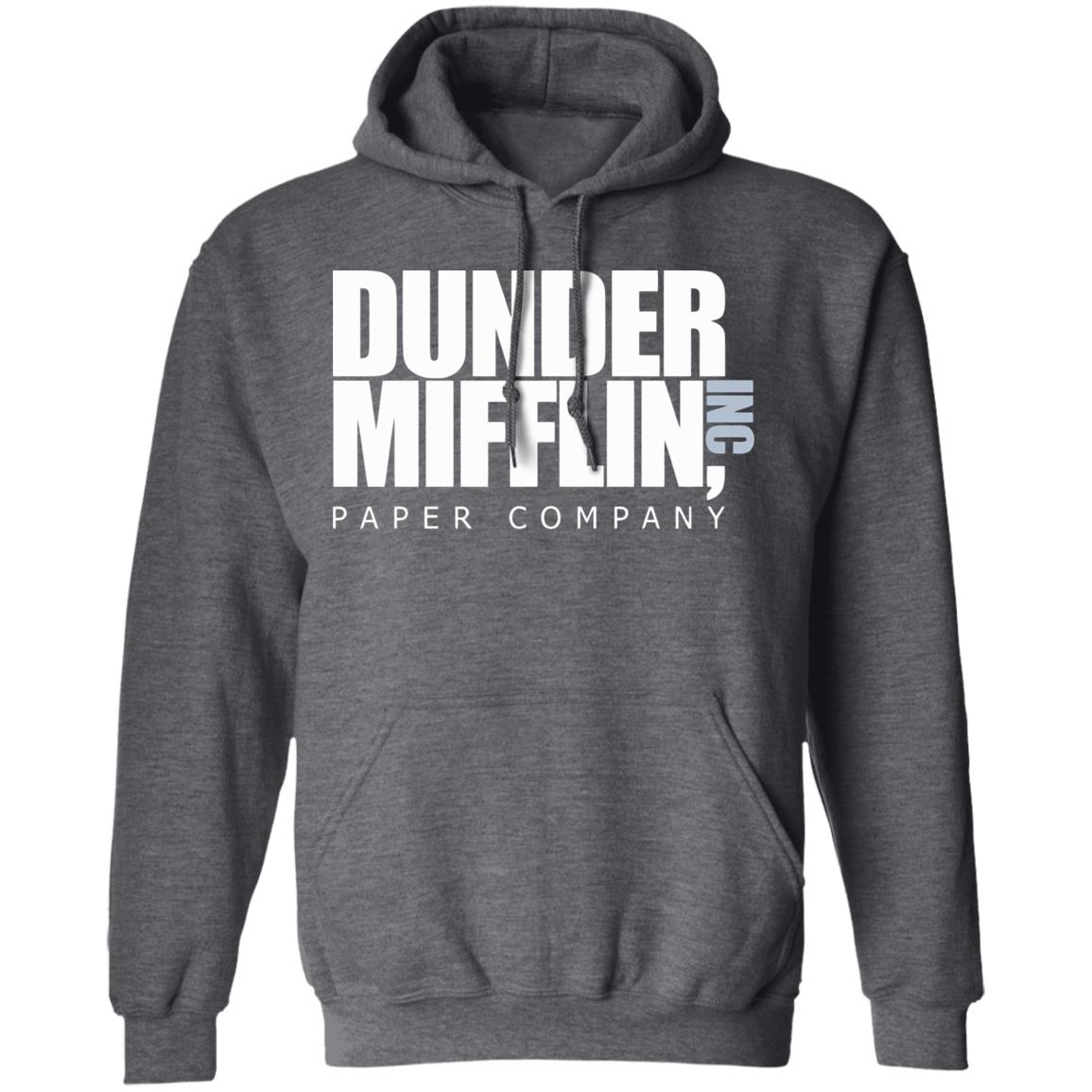 The Office TV Show Dunder Mifflin Paper Men's Black T-Shirt - Teechipus