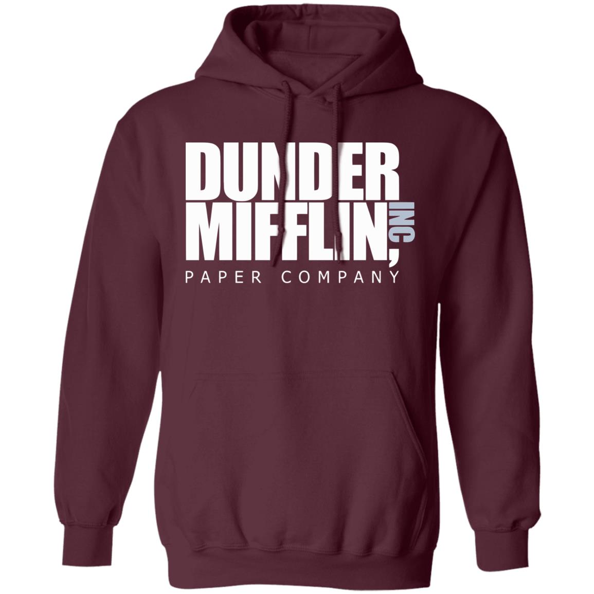 The Office TV Show Dunder Mifflin Paper Men's Black T-Shirt - Teechipus