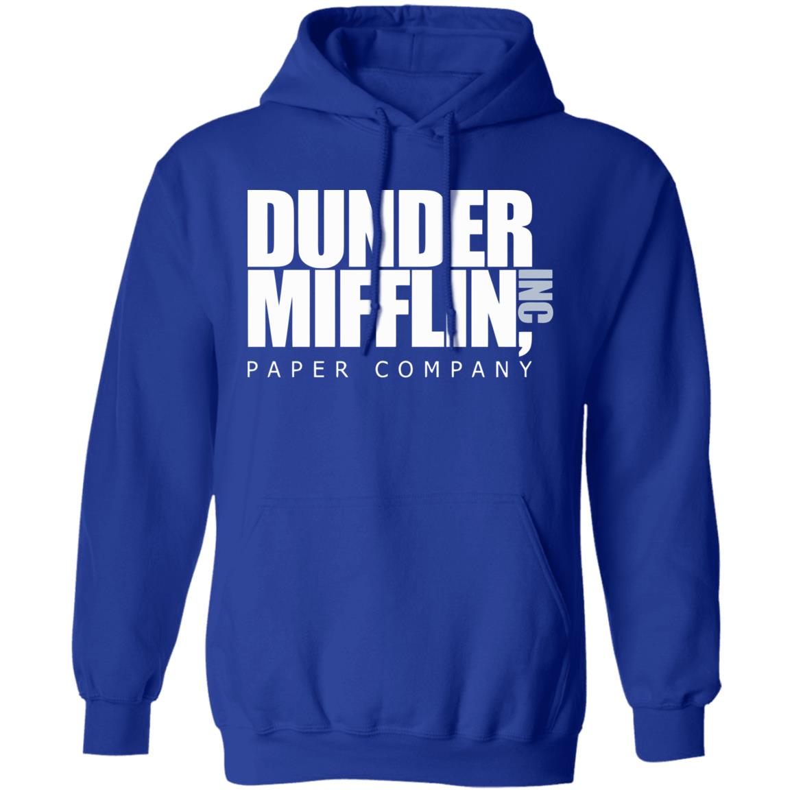 The Office TV Show Dunder Mifflin Paper Men's Black T-Shirt - Teechipus