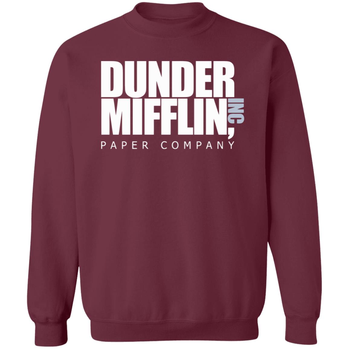 The Office TV Show Dunder Mifflin Paper Men's Black T-Shirt - Teechipus