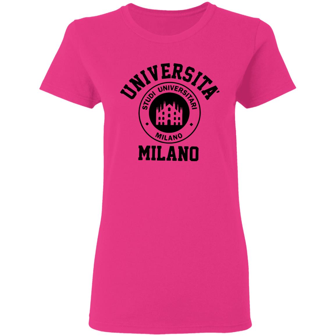 Universita Milano T Shirt White Hoodie Sweatshirt - Teechipus